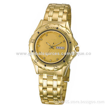 Army Watch, Fashionable Model with Gold Color, RoHS and CE Marks